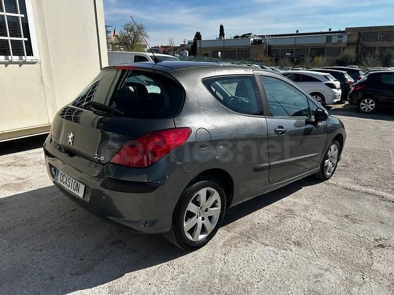 Usado Peugeot 308 Sport 120 CV (88 kW) 2007 Negro Utilitario