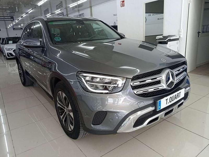 Usado Mercedes GLC220 194 CV (142 kW) 2022 Gris Coupe