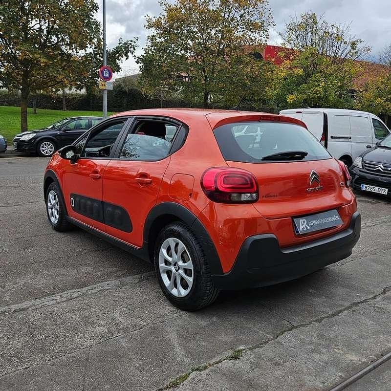 Usado Citroën C3 Feel 68 CV (50 kW) 2017 Naranja Utilitario