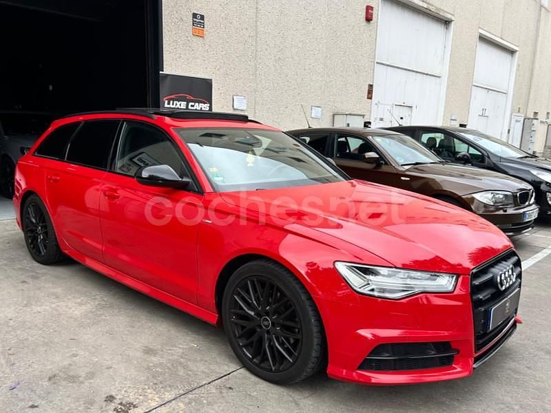Usado Audi A6 Premium 190 CV (139 kW) 2018 Rojo Familiar