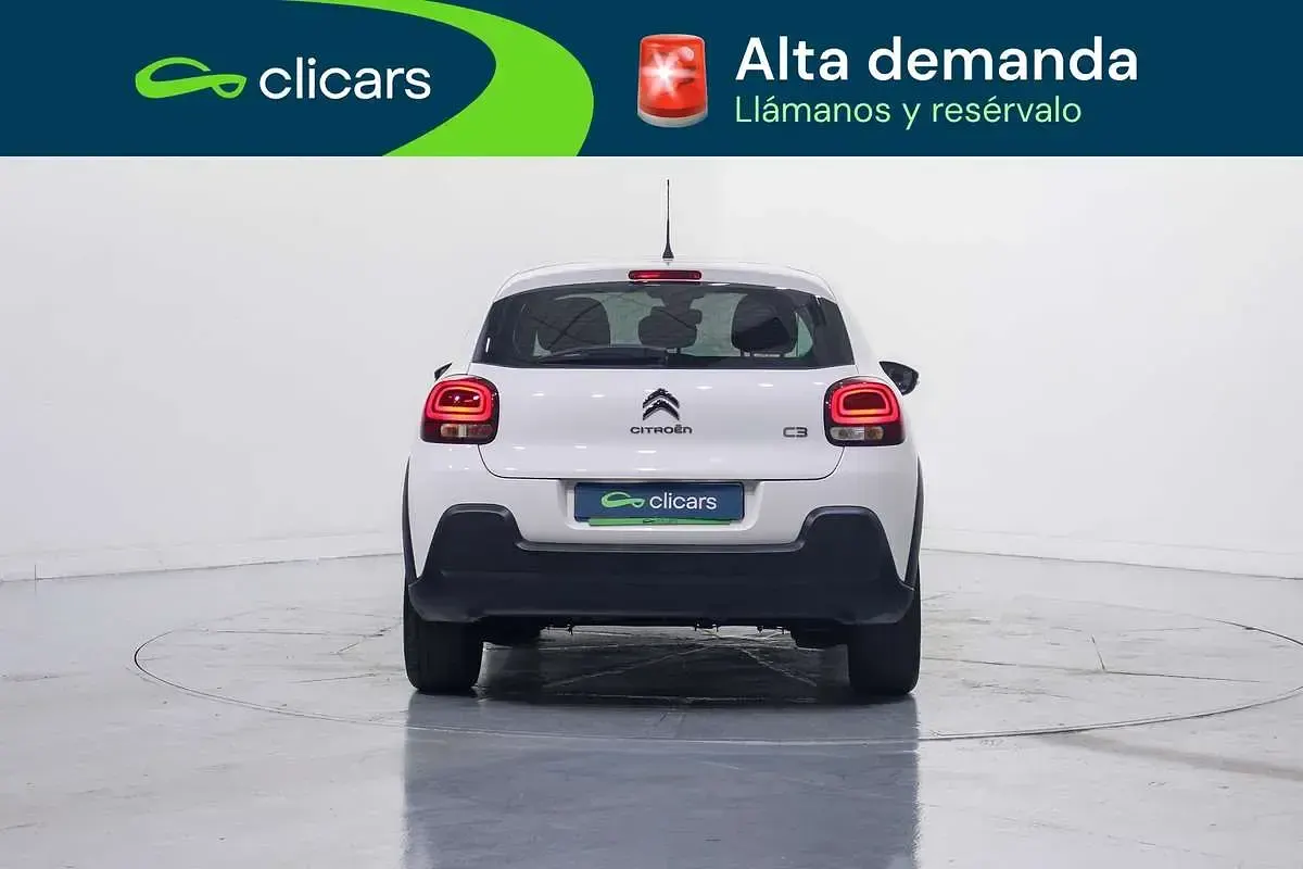 Usado Citroën C3 Feel 82 CV (60 kW) 2022 Blanco Utilitario