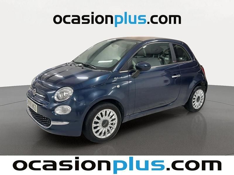 Usado Fiat 500C Dolcevita 71 CV (52 kW) 2022 Azul Descapotable