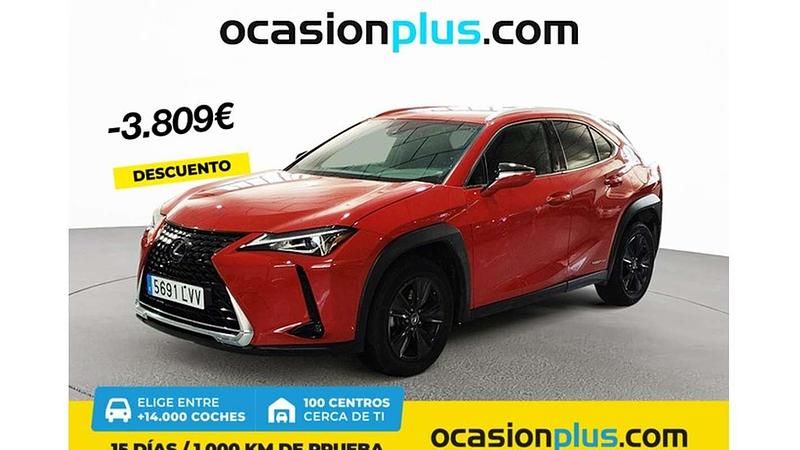 Rojo Usado 2022 Lexus UX 250h Business Edition SUV | 23.991 € (Buen precio) - Imagen 1/4