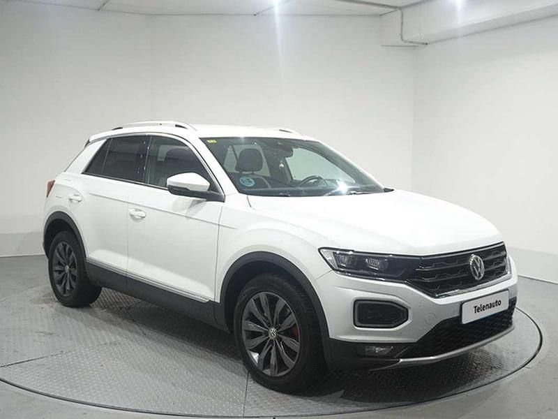 Blanco Usado 2018 VW T-Roc Sportline SUV | 18.800 € (Precio justo) - Imagen 1/4