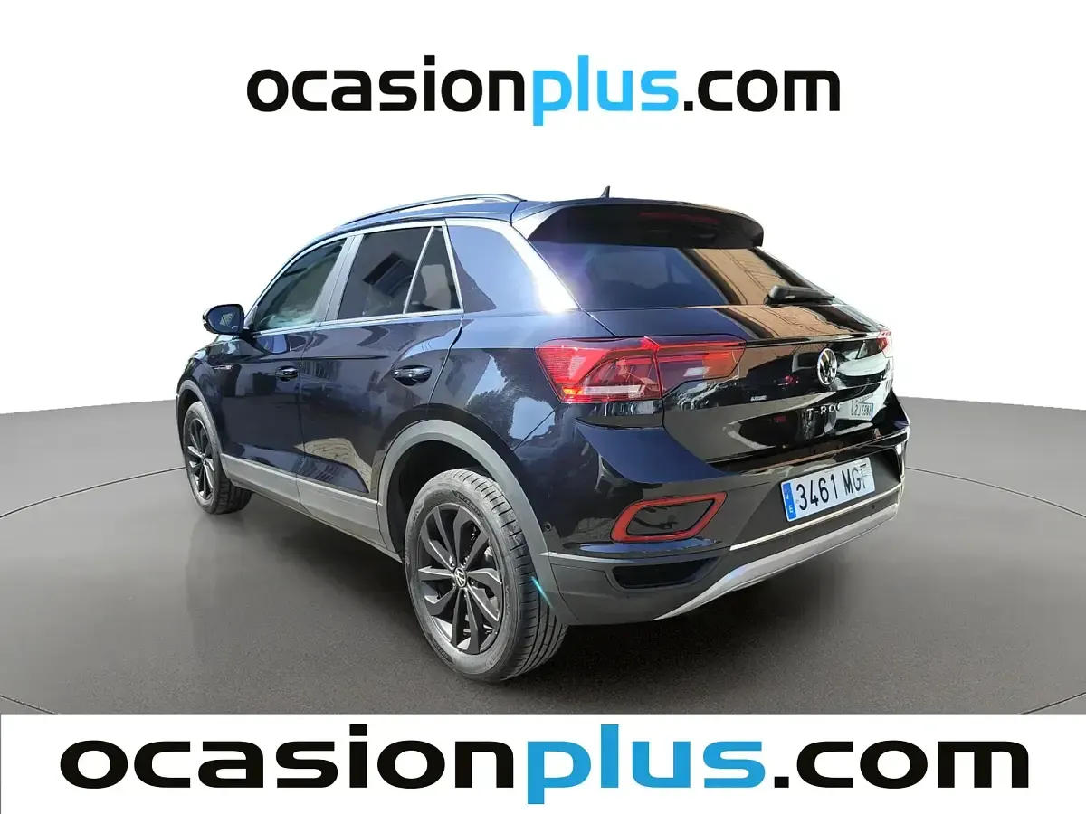 Usado VW T-Roc Life 150 CV (110 kW) 2023 Negro SUV
