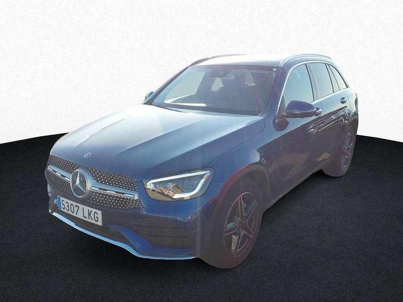 Azul Usado 2020 Mercedes GLC220 SUV | 37.000 € (Buen precio) - Imagen 1/4