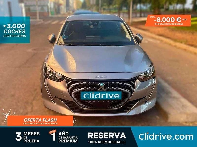 Gris Usado 2020 Peugeot e-208 Allure Utilitario | 15.890 € (Precio justo) - Imagen 1/3