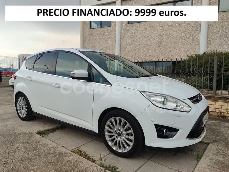 Blanco Usado 2014 Ford C-MAX Titanium Monovolumen | 10.600 € (Un poco caro) - Imagen 1/4