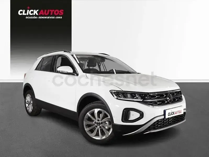 Usado VW T-Roc Life 110 CV (80 kW) 2023 Blanco SUV