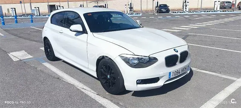 Usado BMW 116 116 CV (85 kW) 2014 Blanco Utilitario
