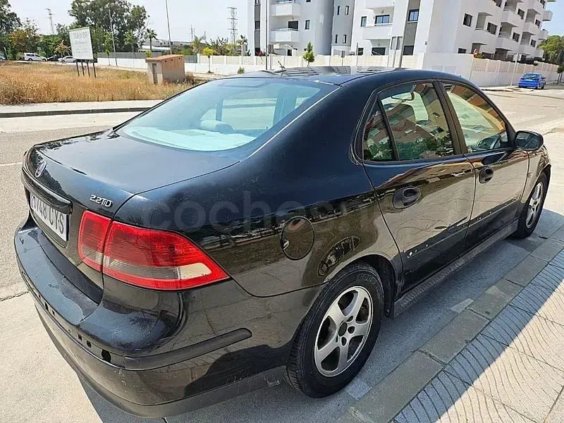 Usado Saab 9-3 Linear 120 CV (88 kW) 2004 Negro Berlina