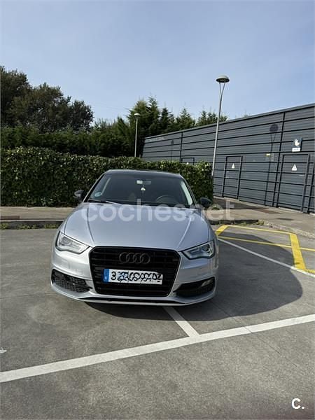 Gris / plata Usado 2015 Audi A3 Sportback S-Line Utilitario | 19.000 € (Caro) - Imagen 1/4