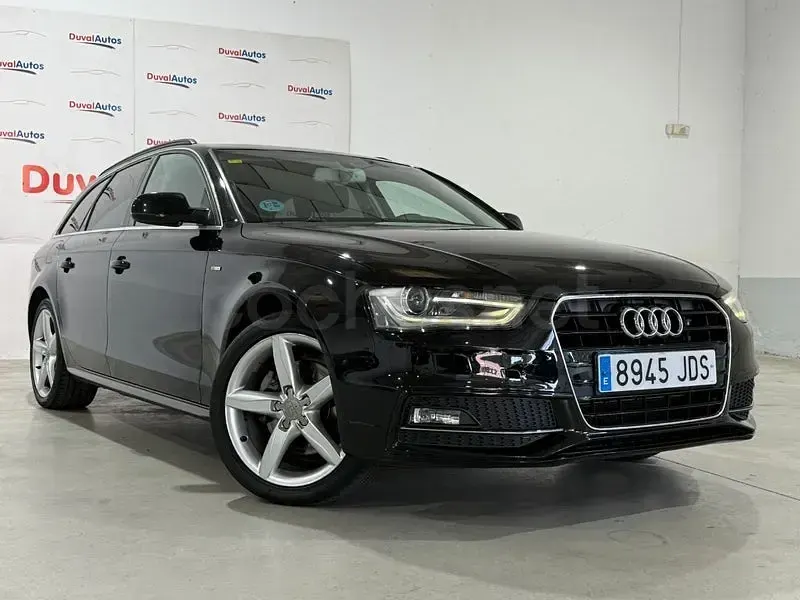 Usado Audi A4 Sport 150 CV (110 kW) 2015 Negro Familiar