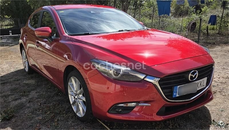 Rojo Usado 2018 Mazda 3 Edition Berlina | 16.500 € (Precio justo) - Imagen 1/4