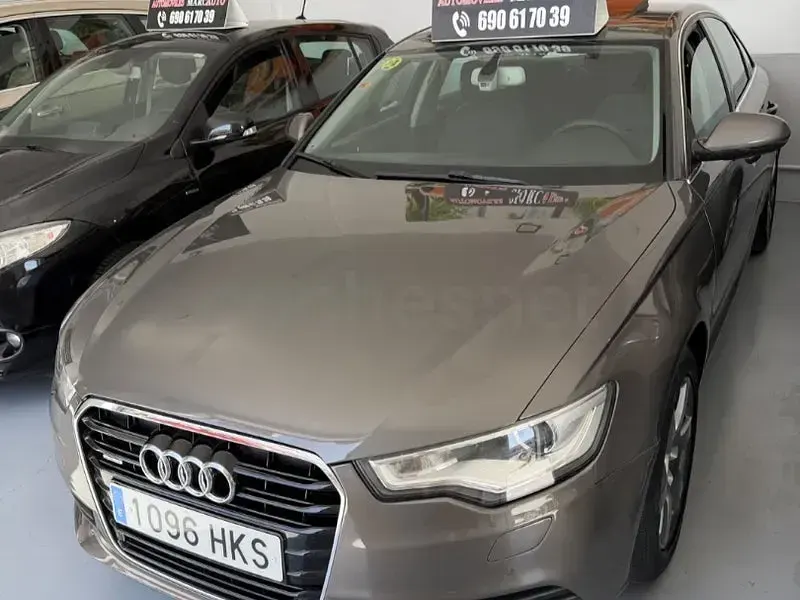 Usado Audi A6 204 CV (150 kW) 2013 Marrón Berlina