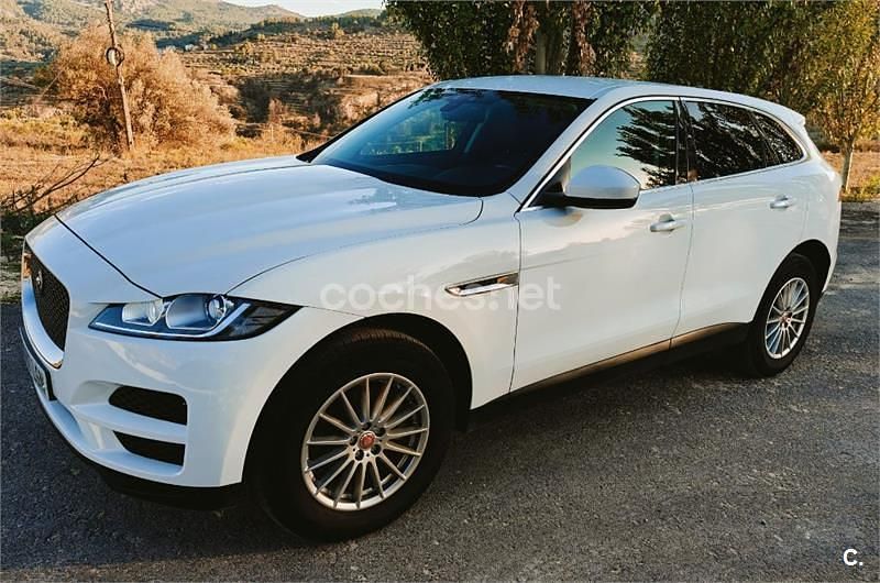 Blanco Usado 2020 Jaguar F-Pace Pure SUV | 21.100 € (Super precio) - Imagen 1/4