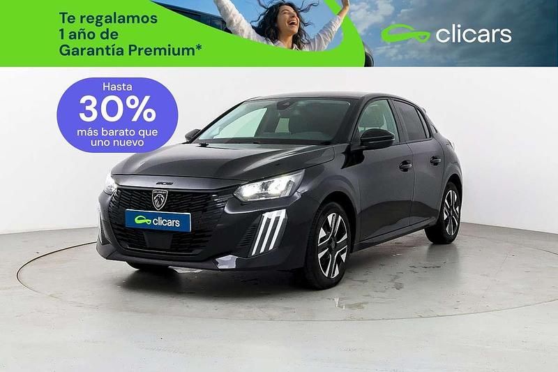 Usado Peugeot 208 Allure 101 CV (74 kW) 2025 Negro Utilitario