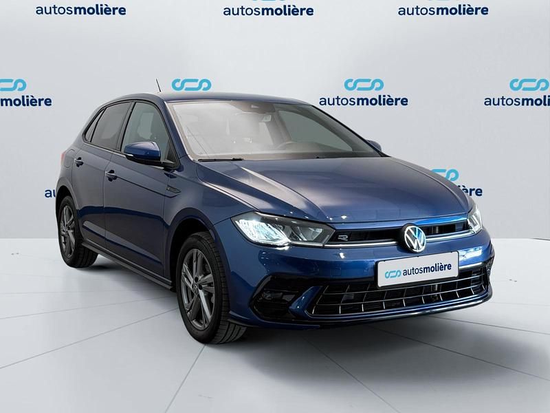 Usado VW Polo R-line 110 CV (80 kW) 2022 Azul Utilitario