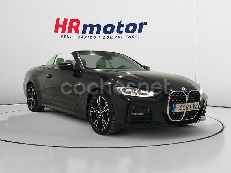 Negro Usado 2022 BMW 430 Cabriolet Shadowline Descapotable | 39.690 € - Imagen 1/4