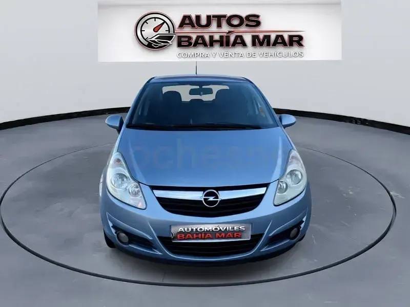 Usado Opel Corsa 75 CV (55 kW) 2008 Azul Utilitario
