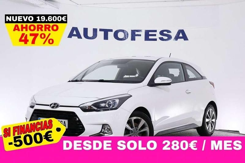 Blanco Usado 2017 Hyundai i20 Coupe | 10.300 € (Precio justo) - Imagen 1/4