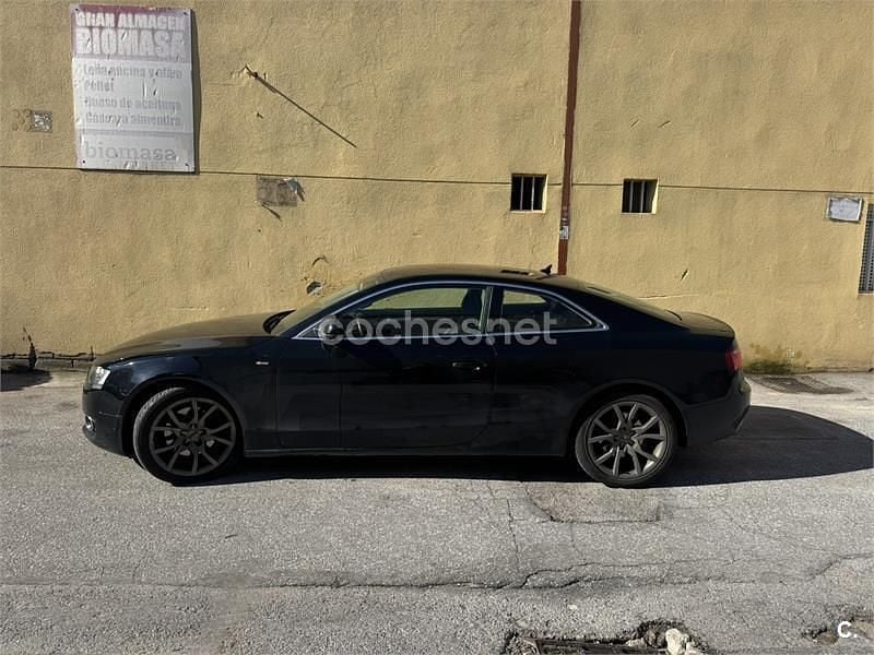 Usado Audi A5 190 CV (139 kW) 2009 Negro Coupe