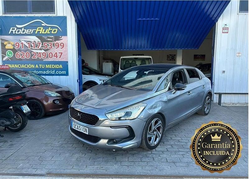 Usado DS Automobiles DS5 Style 181 CV (133 kW) 2016 Gris / plata Utilitario