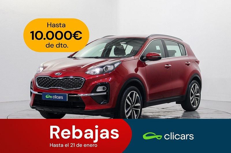Rojo Usado 2019 Kia Sportage Style SUV | 16.290 € (Precio justo) - Imagen 1/4