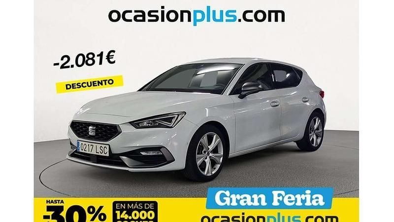 Blanco Usado 2021 Seat Leon FR Utilitario | 20.537 € (Buen precio) - Imagen 1/4