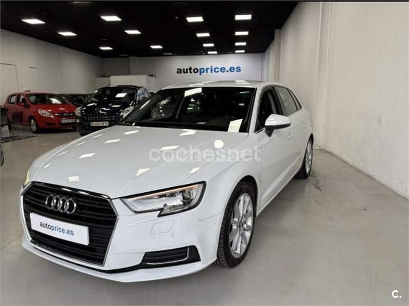 Usado Audi A3 Sport 110 CV (80 kW) 2017 Blanco Berlina
