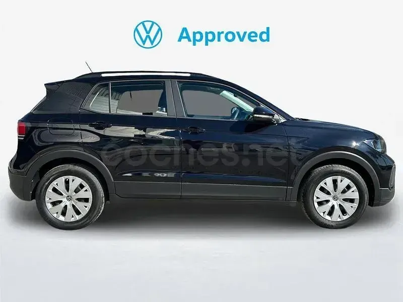 Usado VW T-Cross 95 CV (69 kW) 2024 Negro SUV