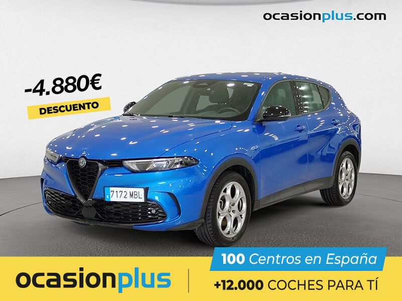 Azul Usado 2022 Alfa Romeo Tonale Sprint SUV | 25.090 € (Precio justo) - Imagen 1/4