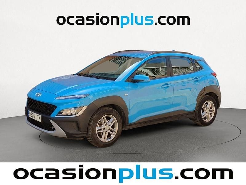 Azul Usado 2021 Hyundai Kona SUV | 17.537 € (Precio justo) - Imagen 1/4