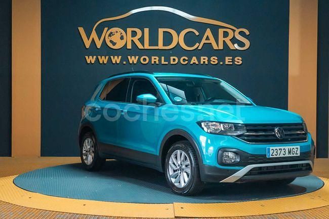 Usado VW T-Cross Advance 110 CV (80 kW) 2023 Azul SUV