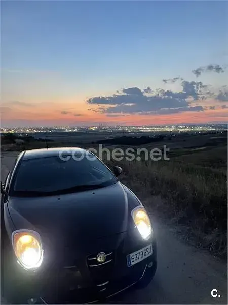 Usado Alfa Romeo MiTo Progression 155 CV (114 kW) 2009 Negro Utilitario