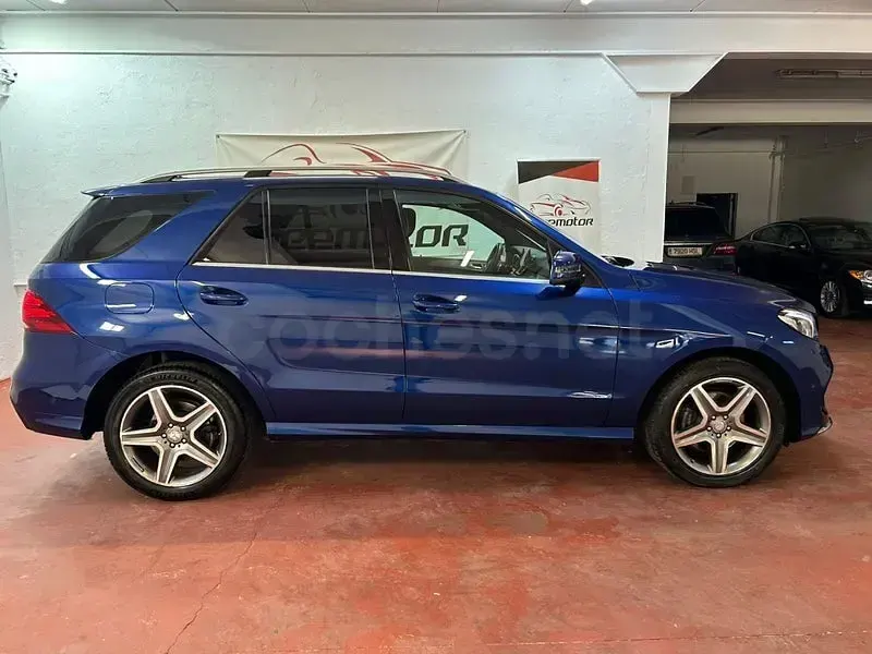 Usado Mercedes GLE250 204 CV (150 kW) 2016 Azul SUV