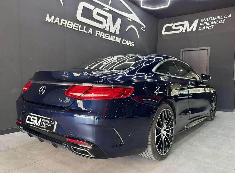 Usado Mercedes S500 455 CV (334 kW) 2016 Azul Berlina