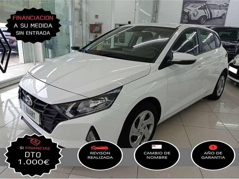Blanco Usado 2023 Hyundai i20 Utilitario | 14.900 € (Precio justo) - Imagen 1/4