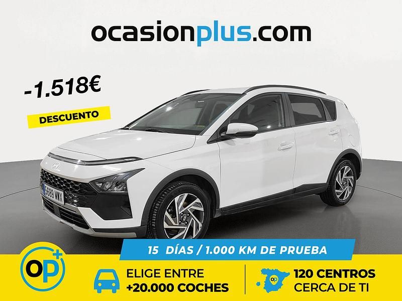 Blanco Usado 2024 Hyundai Bayon SUV | 16.700 € (Precio justo) - Imagen 1/4