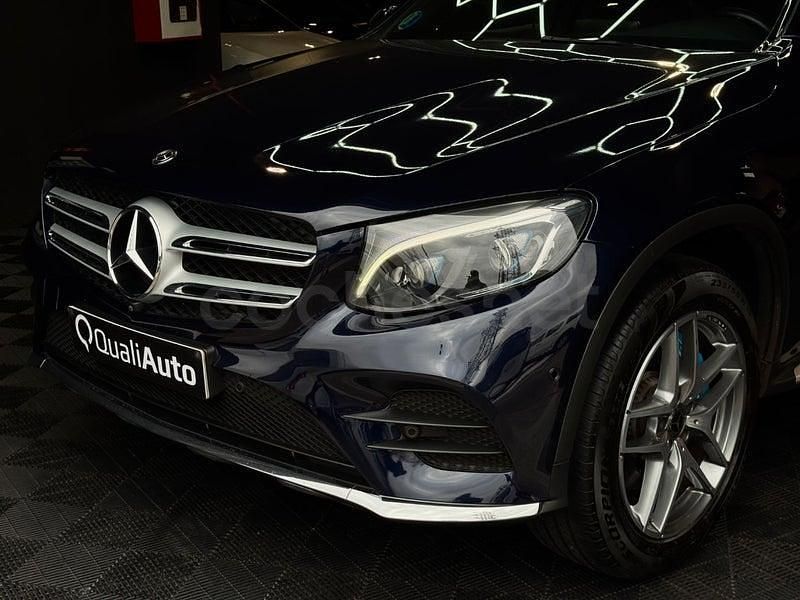 Usado Mercedes GLC350 320 CV (235 kW) 2017 Azul SUV