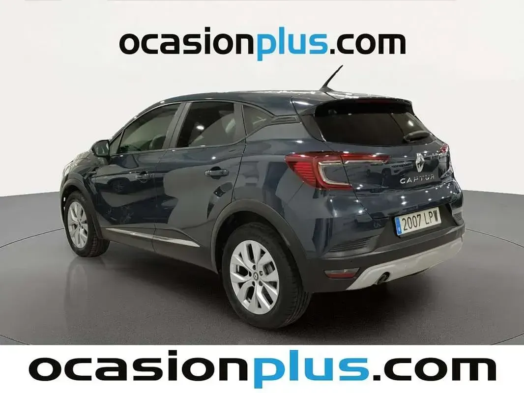 Usado Renault Captur Intens 91 CV (66 kW) 2021 Azul SUV