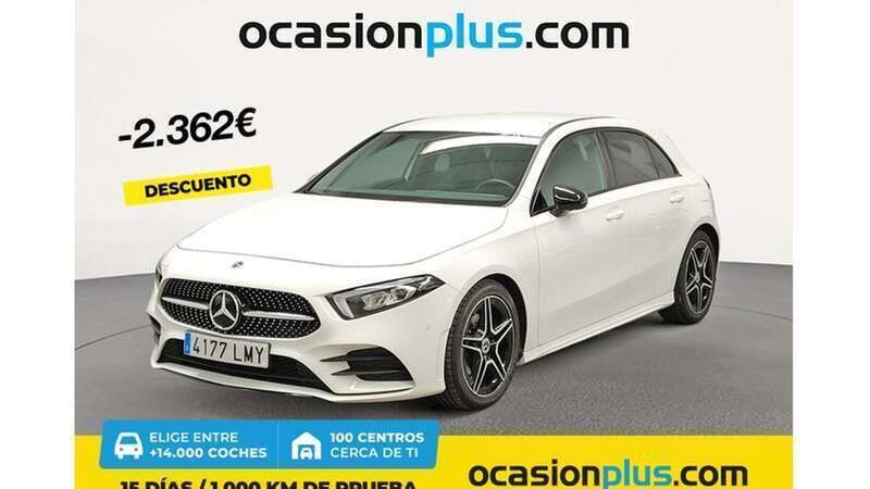 Blanco Usado 2021 Mercedes A180 Utilitario | 23.628 € (Buen precio) - Imagen 1/4