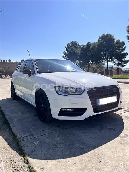 Usado Audi A3 Ambition 180 CV (132 kW) 2014 Blanco Berlina