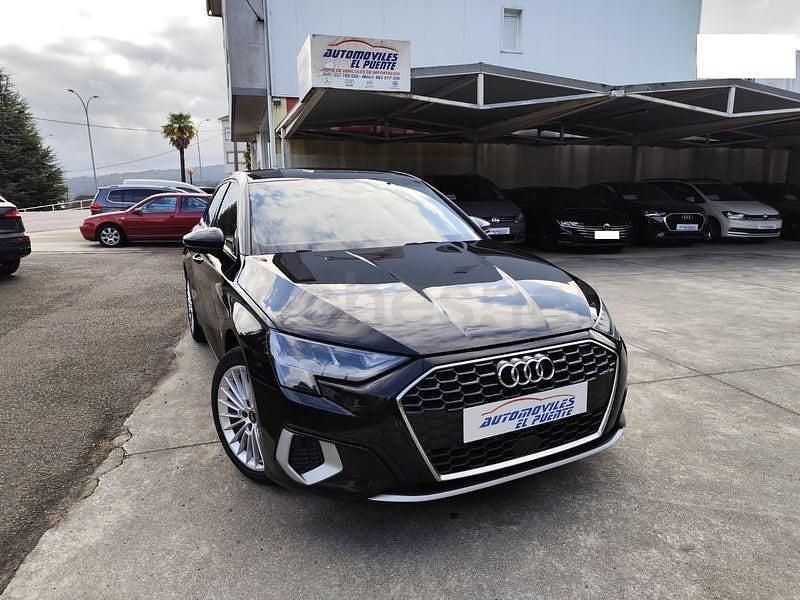 Usado Audi A3 Advanced Plus 116 CV (85 kW) 2021 Negro Berlina