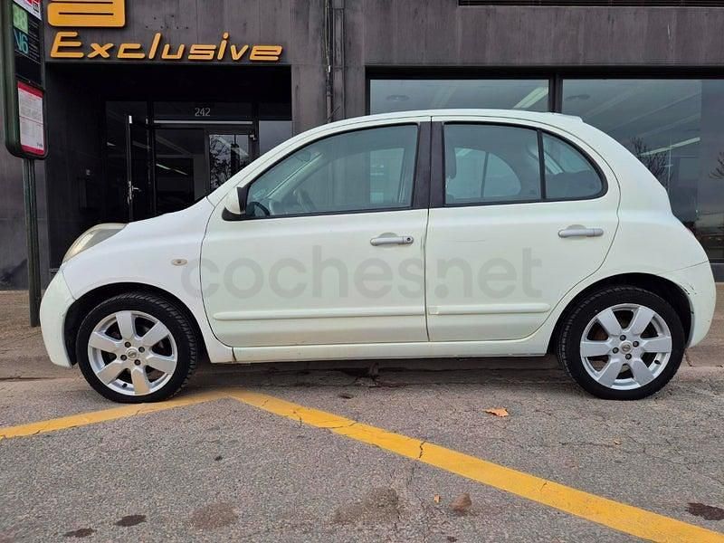 Usado Nissan Micra 80 CV (58 kW) 2009 Blanco Berlina