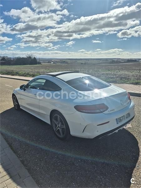 Usado Mercedes C200 184 CV (135 kW) 2017 Blanco Coupe
