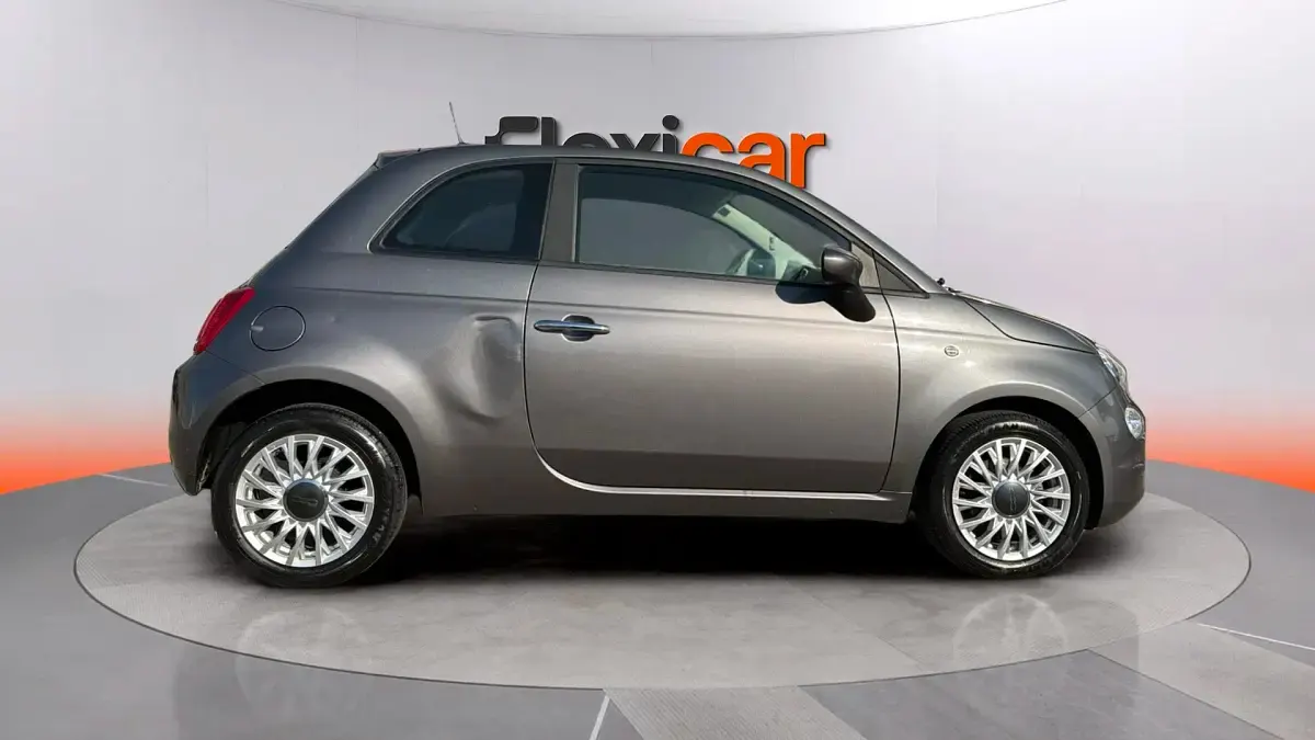 Usado Fiat 500 Lounge 69 CV (50 kW) 2020 Gris Berlina