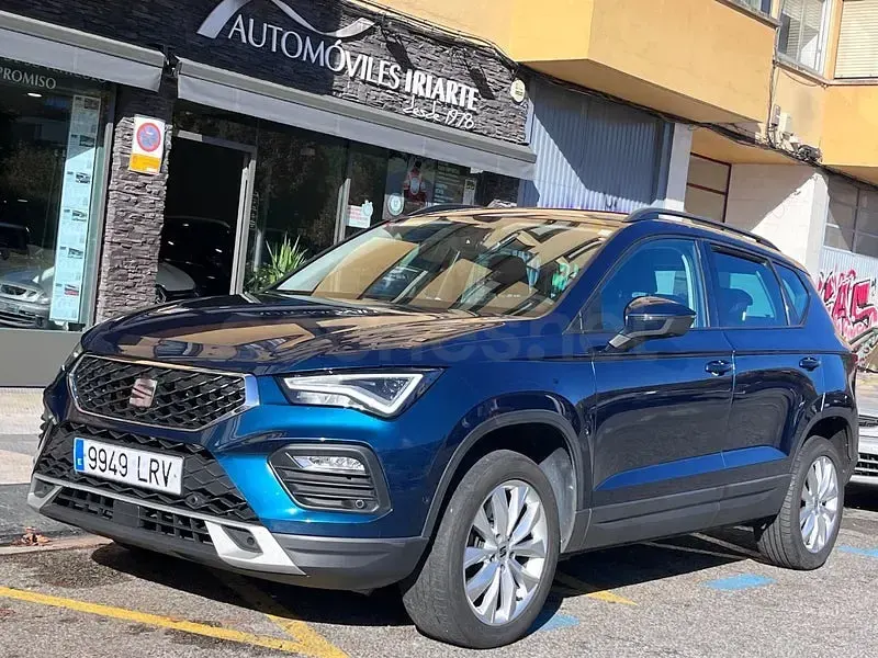 Usado Seat Ateca Style 116 CV (85 kW) 2021 Azul SUV