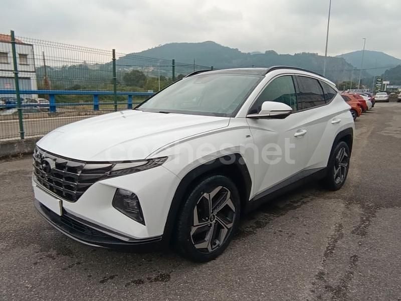 Blanco Usado 2021 Hyundai Tucson Style SUV | 20.990 € (Buen precio) - Imagen 1/4