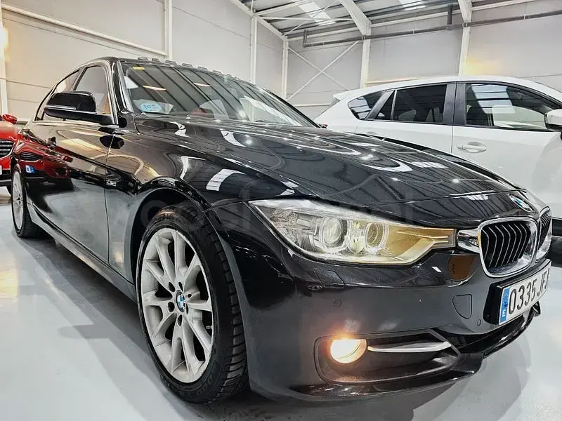 Usado BMW 320 Efficient Dynamics 190 CV (139 kW) 2015 Negro Berlina